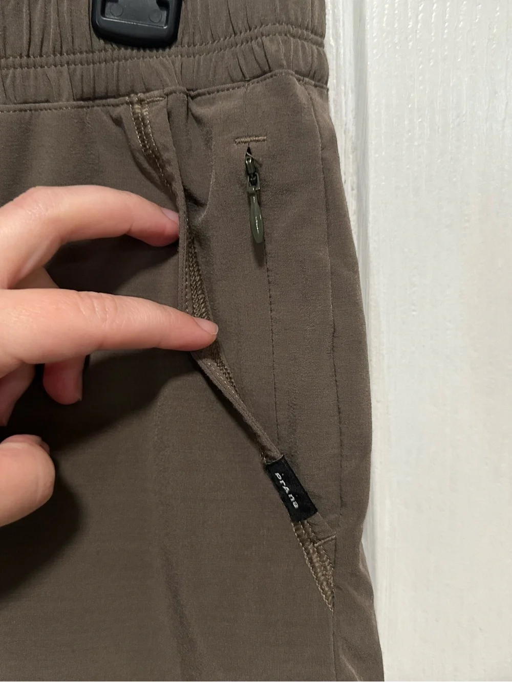 prAna Women's XL Olive Green Athletic Shorts